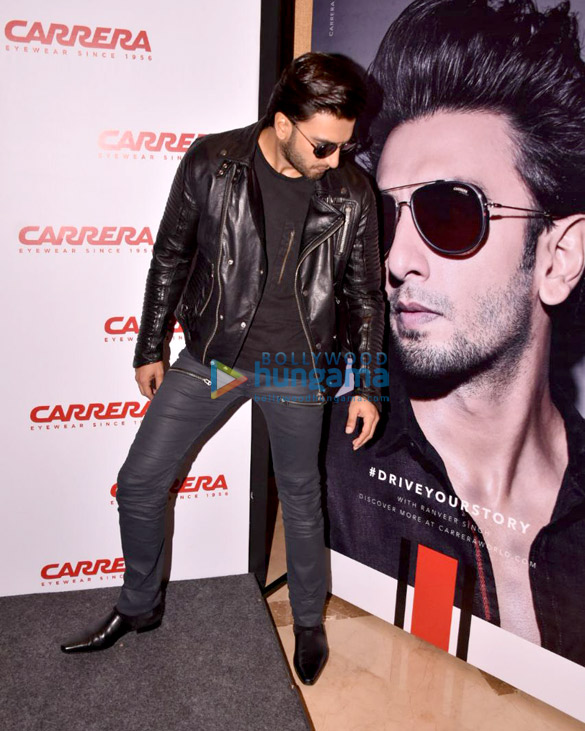 ranveer singh attends the carrera eyewear promotional event 4