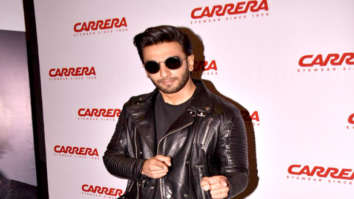Ranveer Singh attends the Carrera Eyewear promotional event