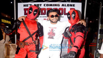 Ranveer Singh graces the screening of Deadpool 2