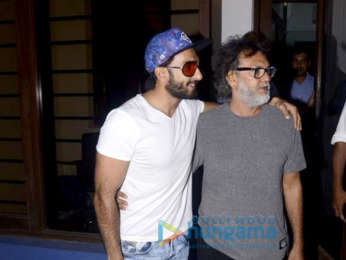 Ranveer Singh snapped at Rakeysh Omprakash Mehra's office