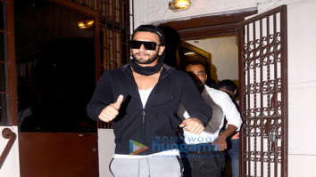 Ranveer Singh snapped in Mumbai