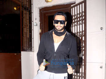 Ranveer Singh snapped in Mumbai