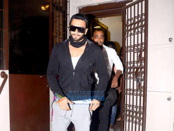 Ranveer Singh snapped in Mumbai