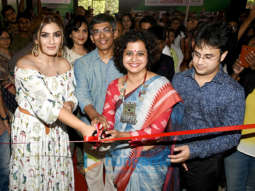 Raveena Tandon snapped at photo exhibition