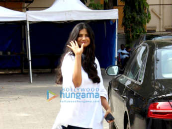 Rhea Kapoor snapped at Mehboob studio in Bandra