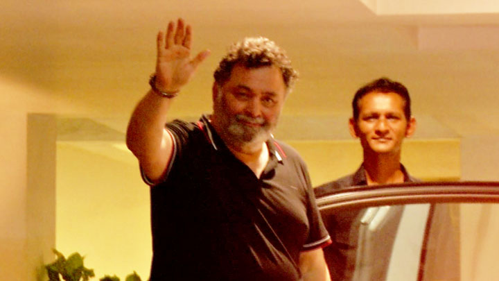 SPOTTED: Rishi Kapoor @Ravi Shastri’s Birthday Bash SPOTTED: Rishi Kapoor @Ravi Shastri’s Birthday Bash