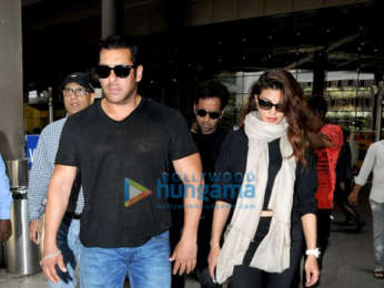 Salman Khan, Jacqueline Fernandez, Twinkle Khanna, Prachi Desai, Ayushmann Khurrana and others snapped at the airport