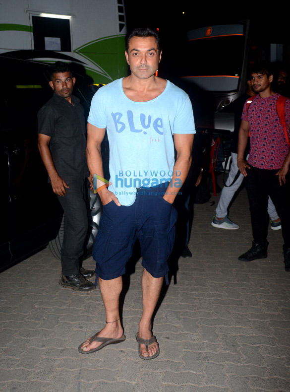 salman khan katrina kaif bobby deol saqib saleem and isabelle kaif spotted at mehboob studio in bandra 2