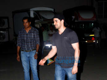 Salman Khan, Katrina Kaif, Bobby Deol, Saqib Saleem and Isabelle Kaif spotted at Mehboob Studio in Bandra