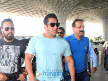 Salman Khan snapped at the airport