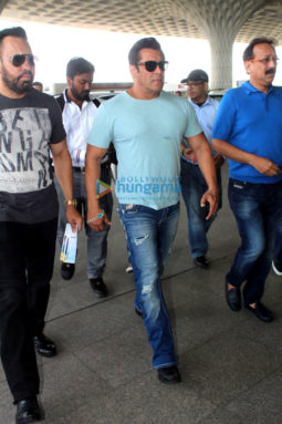 Salman Khan snapped at the airport