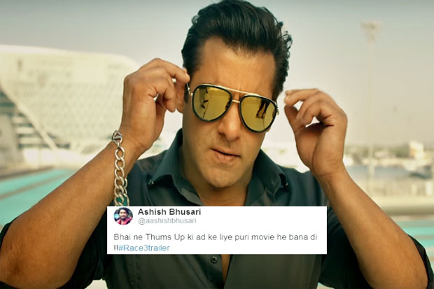 Salman Khan starrer Race 3 trailer gets mercilessly TROLLED by netizens