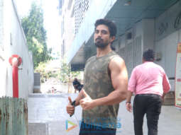 Saqib Saleem snapped in Bandra