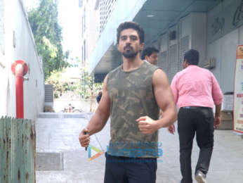 Saqib Saleem snapped in Bandra