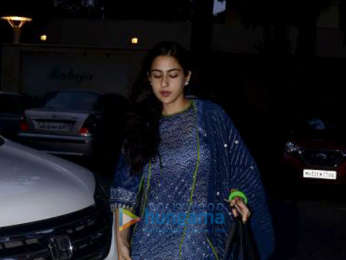 Sara Ali Khan snapped post her yoga session in Bandra