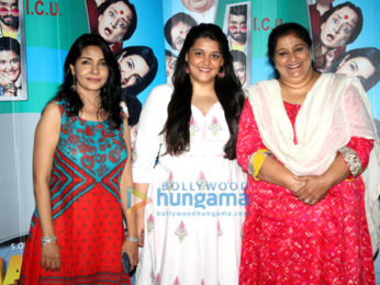 Seema Pahwa, Sanah Kapoor and Suneeta Sen Gupta promoting upcoming movie 'Khajoor Pe Atke'
