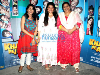 Seema Pahwa, Sanah Kapoor and Suneeta Sen Gupta promoting upcoming movie 'Khajoor Pe Atke'