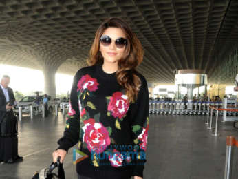 Shama Sikandar snapped at the airport