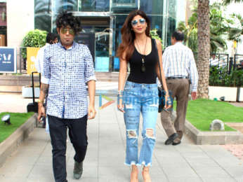 Shilpa Shetty spotted at Nara BKC