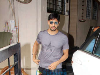 Sidharth Malhotra snapped at the Matrix office