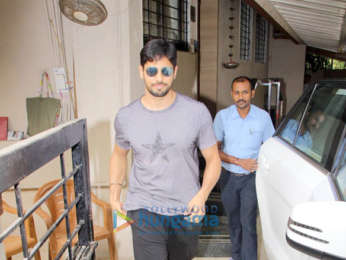 Sidharth Malhotra snapped at the Matrix office