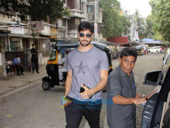 Sidharth Malhotra snapped at the Matrix office