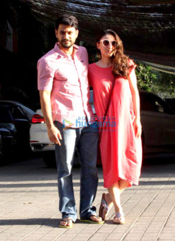 Soha Ali Khan and Kunal Khemu at Amrita Arora's house
