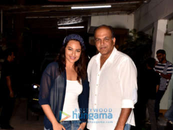 Sonakshi Sinha graces the screening of a Marathi film