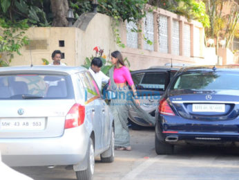 Sonam Kapoor and Anand Ahuja spotted loooking for a new house in Bandra