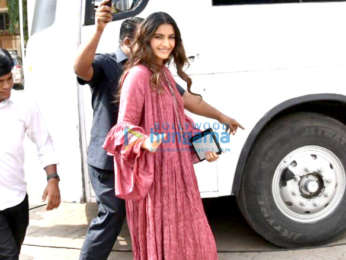Sonam Kapoor and Shikha Talsania snapped promoting their film Veere Di Wedding