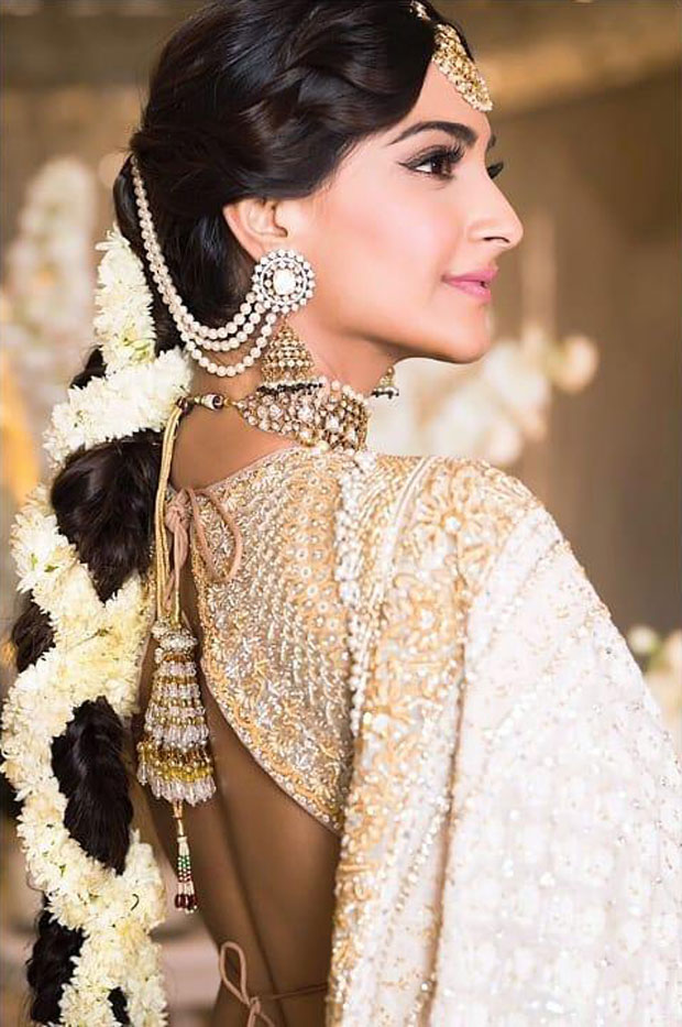 Sonam Kapoor flaunts minimal makeup and a braid
