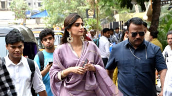 Sonam Kapoor Ahuja snapped at Veere Di Wedding promotions