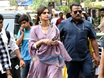 Sonam Kapoor Ahuja snapped at Veere Di Wedding promotions