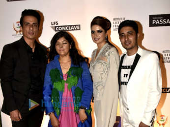 Sonu Sood and Iulia Vantur at Hothur foundation