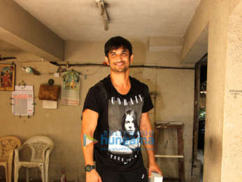 Sushant Singh Rajput and Sara Ali Khan spotted at Abhishek Kapoor's office