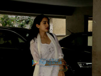 Sushant Singh Rajput and Sara Ali Khan spotted at Abhishek Kapoor's office