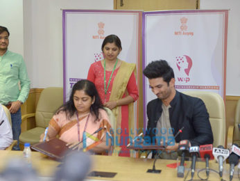 Sushant Singh Rajput attends the Niti Aayog event