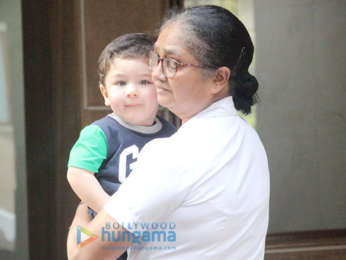 Taimur Ali Khan and Inaaya Naumi Kemmu spotted in Bandra
