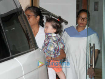 Taimur Ali Khan snapped in Bandra