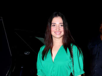 Tamanna Bhatia snapped outside Nikhil Dwivedi's house in Juhu