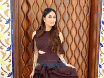 The cast of film Veere Di Wedding snapped during media interview at Sun n Sand in Juhu