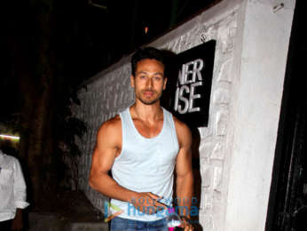Tiger Shroff spotted at Korner House, Bandra