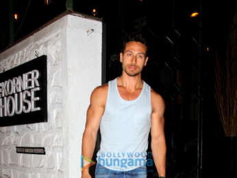 Tiger Shroff spotted at Korner House, Bandra