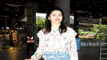 Twinkle Khanna, Prachi Desai, and Ayushmann Khurrana snapped at the airport