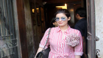 Twinkle Khanna and Anupama Chopra snapped at Pali Bhavan