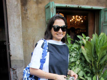 Twinkle Khanna and Anupama Chopra snapped at Pali Bhavan