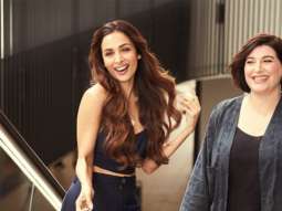 Vacation Goals! Malaika Arora is out shopping and doing yoga on the beach in Los Angeles!
