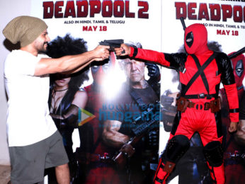 Varun Dhawan hosts a special screening of Deadpool 2