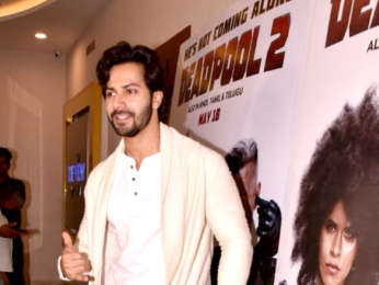 Varun Dhawan hosts a special screening of Deadpool 2
