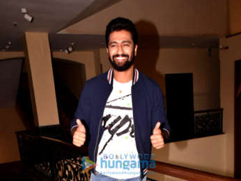 Vicky Kaushal snapped celebrating his birthday